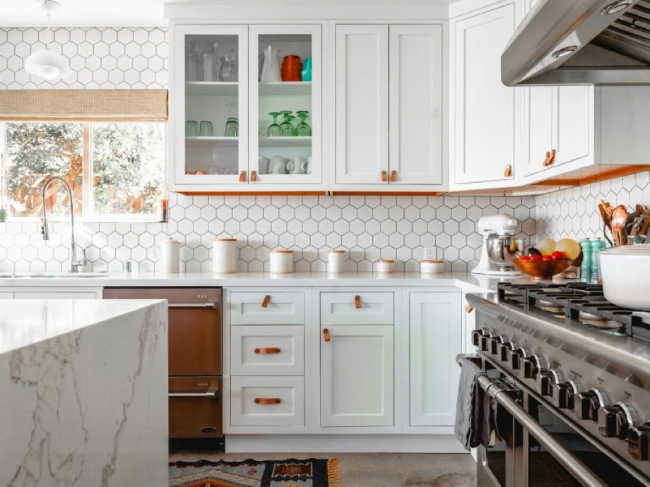 White Shaker kitchen