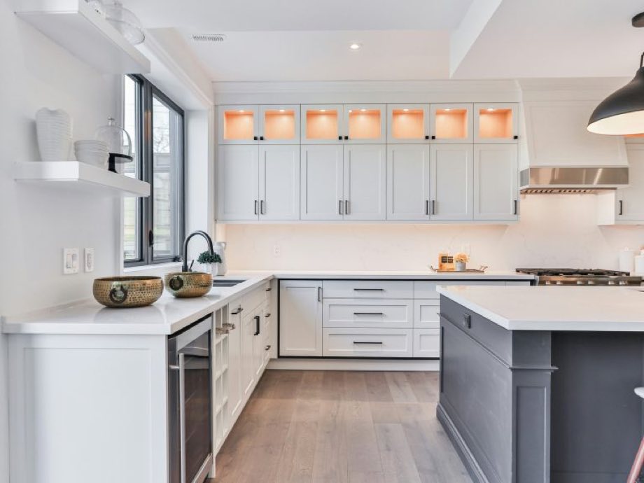 Finished kitchen